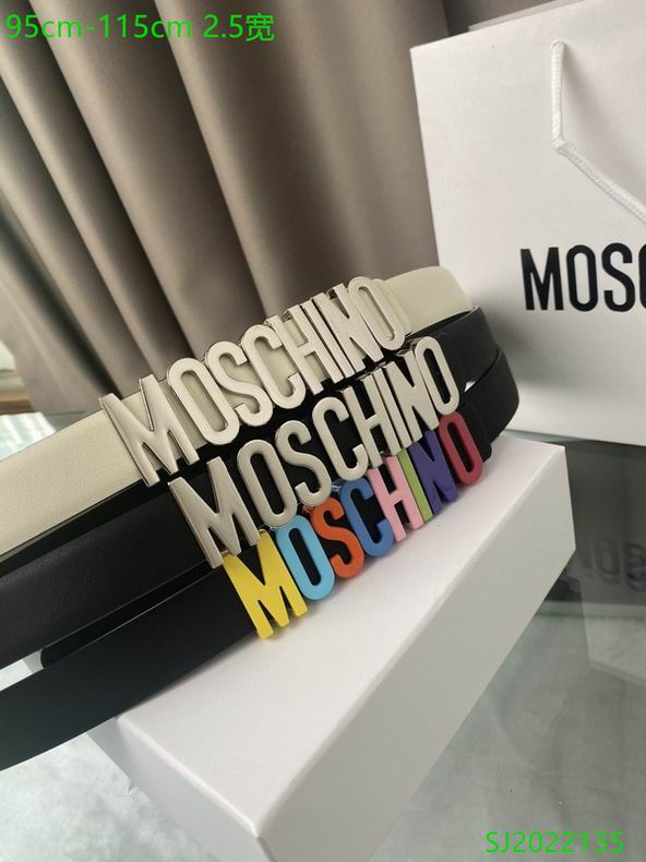 Moschino belt 25mmX95-115cm 7D